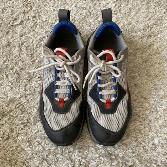 Puma Mens Shoes Thunder Electric Violet Black Quiet Shade Sneakers Size 9.5 - Picture 3 of 8